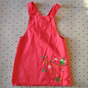 Beebay Coral Bird & Present Embroidered Jumper 5 years